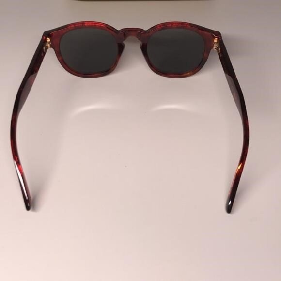 Gucci GG0825S 005 49 Havana Grey Round Sunglasses | New Authentic - Picture 4 of 15